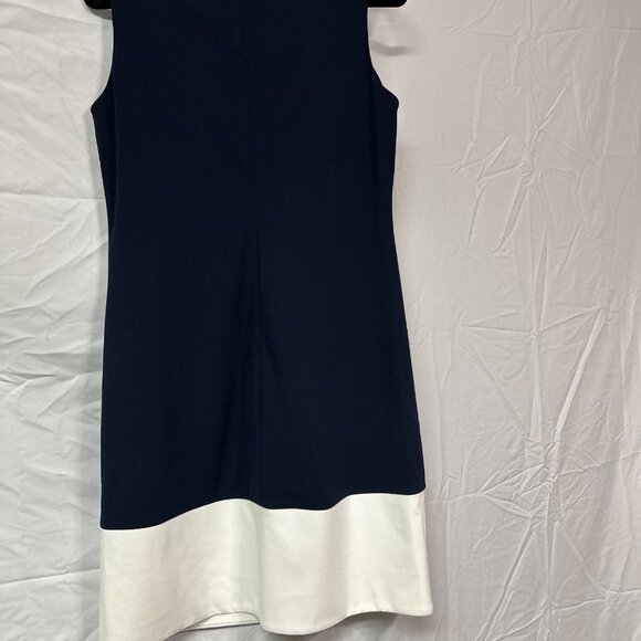 NWT DKNY Navy & White Tank Dress - Picture 3 of 3